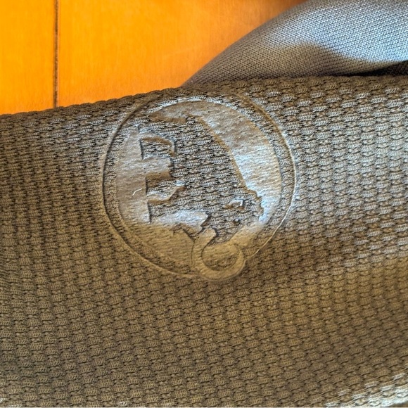 Mammut Outline M olive green zip pull hoodie fleece performance jacket - Picture 4 of 11